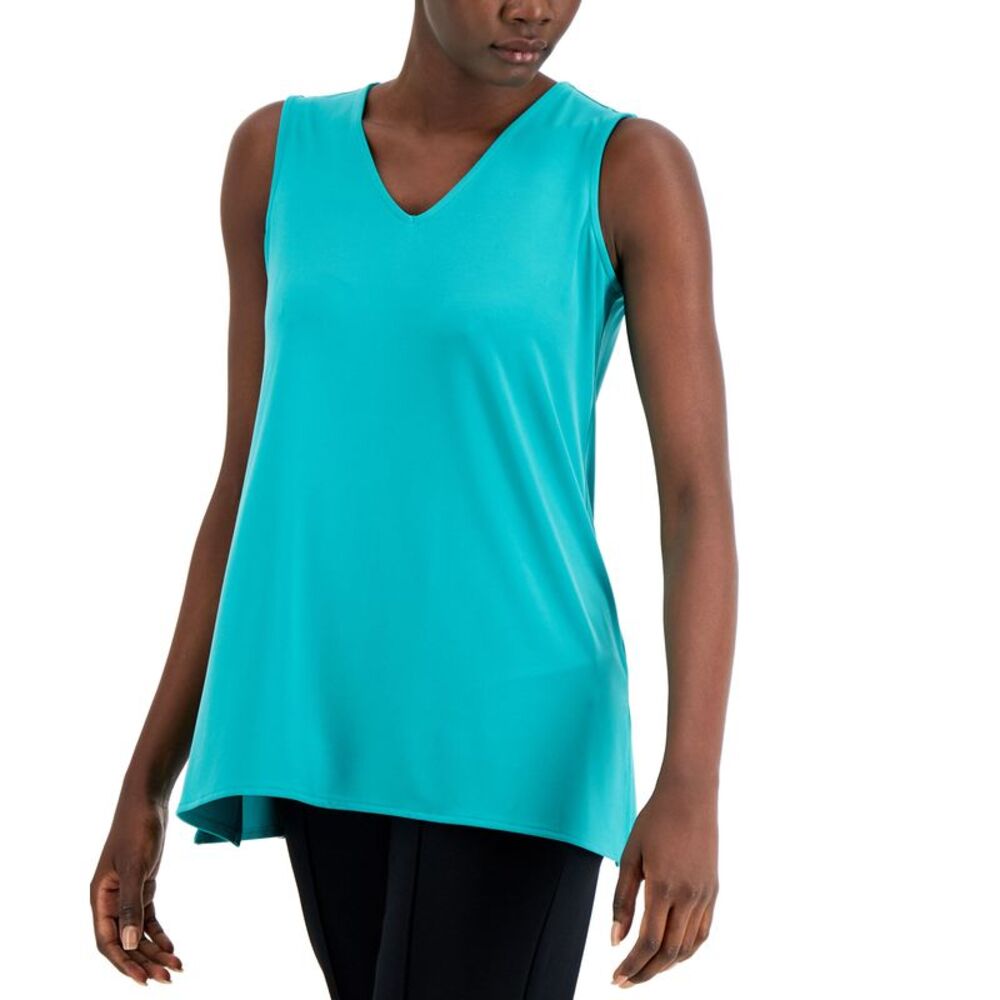 Alfani Womens V Neck Tunic